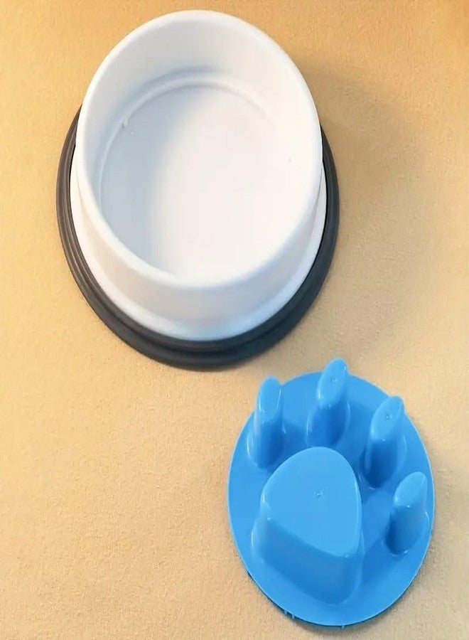 XVIA Slow Feeder Bowl for Dogs & Cats, Anti-Gulp Pet Feeding Dish, Non-Slip Puzzle Feeder, Slow Eating Food Bowl, Dog Bowl for Fast Eaters, Interactive Pet Food Dish - Image 4